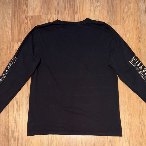 Nike Black Graphic Long Sleeve Tee 100% cotton - Picture 6 of 6